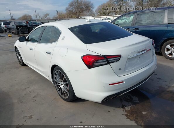 ZAM57YSL1M1362065 2021 MASERATI GHIBLI Белый Задняя левая четверть