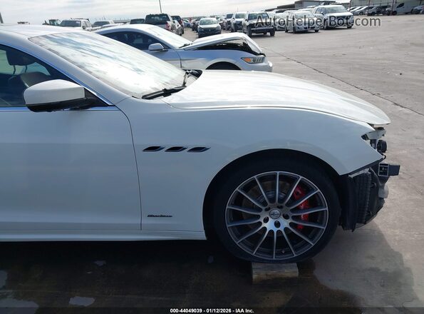 ZAM57YSL1M1362065 2021 MASERATI GHIBLI Белый 