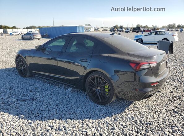 ZAM57YSMXPX414075 2023 MASERATI GHIBLI Черный Задняя левая четверть