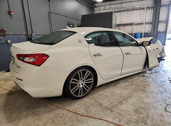 ZAM57YTL8K1319211 2019 MASERATI GHIBLI Белый Задняя правая четверть