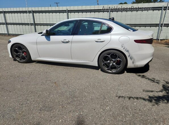 ZARFAECN2H7560154 2017 ALFA ROMEO GIULIA Белый Задняя левая четверть