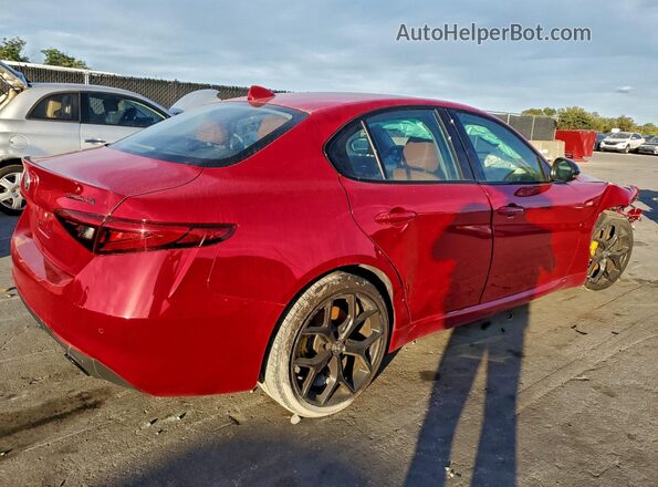 ZARFAMAN0L7630904 2020 ALFA ROMEO GIULIA Red Trasero derecho