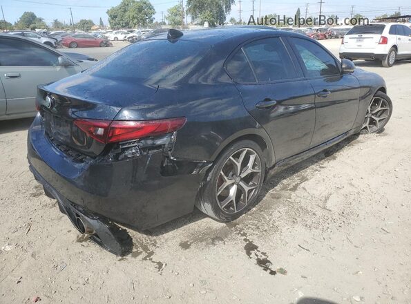 ZARFAMAN5K7598725 2019 ALFA ROMEO GIULIA Black უკანა მარჯვენა