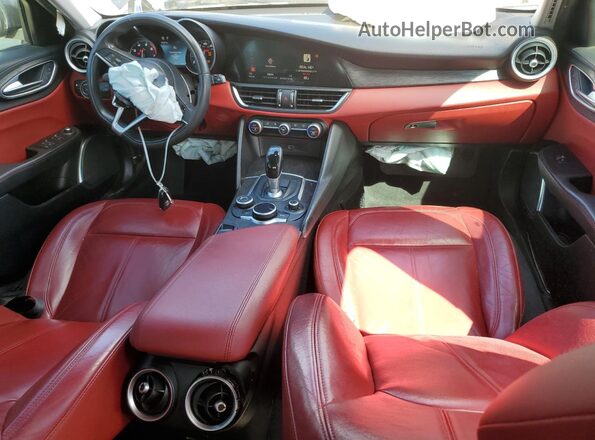 ZARFAMAN5K7598725 2019 ALFA ROMEO GIULIA Black წინა პანელის ხედი
