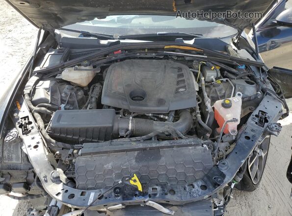 ZARFAMAN5K7598725 2019 ALFA ROMEO GIULIA Black უკანა სალონის ხედი