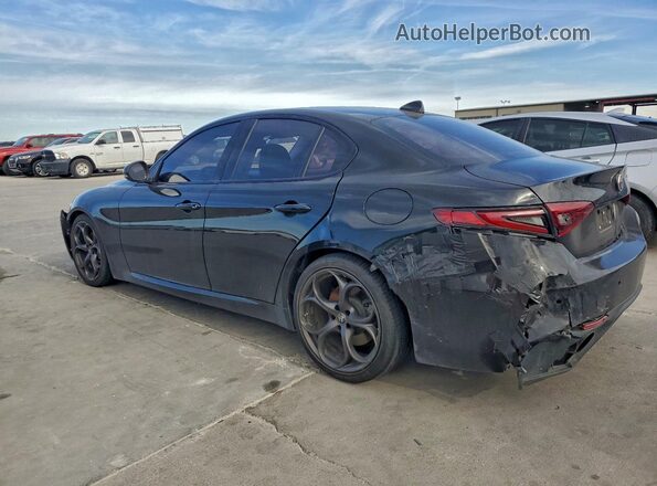 ZARFAMAN5K7601509 2019 ALFA ROMEO GIULIA Черный Задняя левая четверть