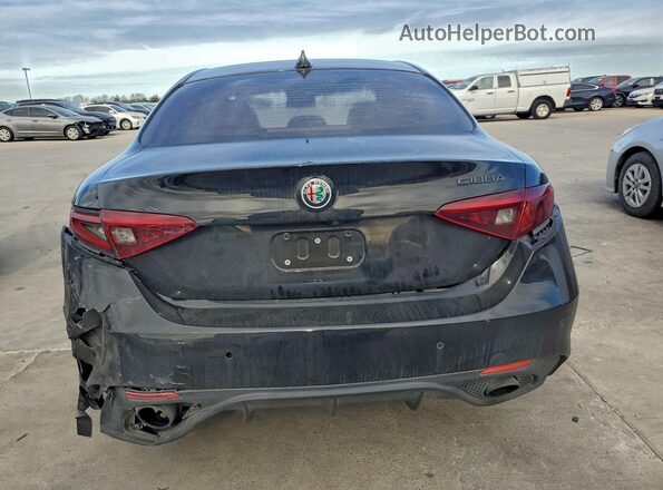 ZARFAMAN5K7601509 2019 ALFA ROMEO GIULIA Черный Вид сзади