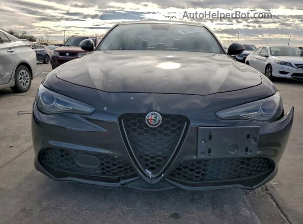 ZARFAMAN5K7601509 2019 ALFA ROMEO GIULIA Черный Вид спереди