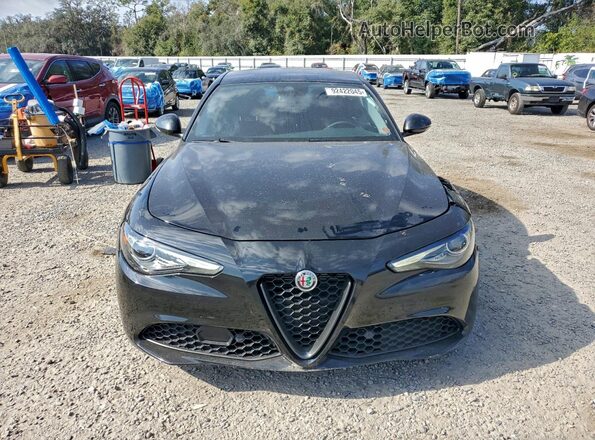 ZARFAMAN8L7627314 2020 ALFA ROMEO GIULIA Черный Вид спереди