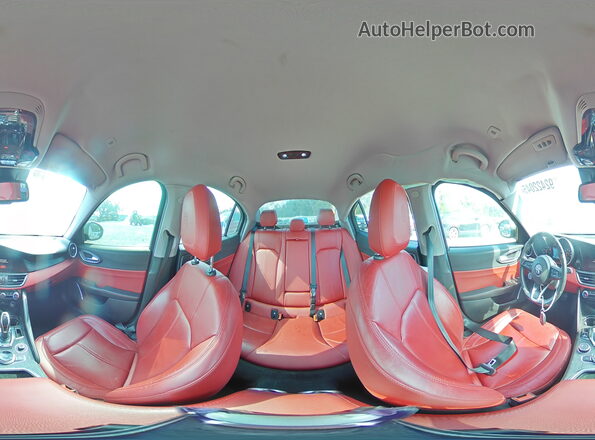 ZARFAMAN8L7627314 2020 ALFA ROMEO GIULIA Черный Панорамный вид салона 360°