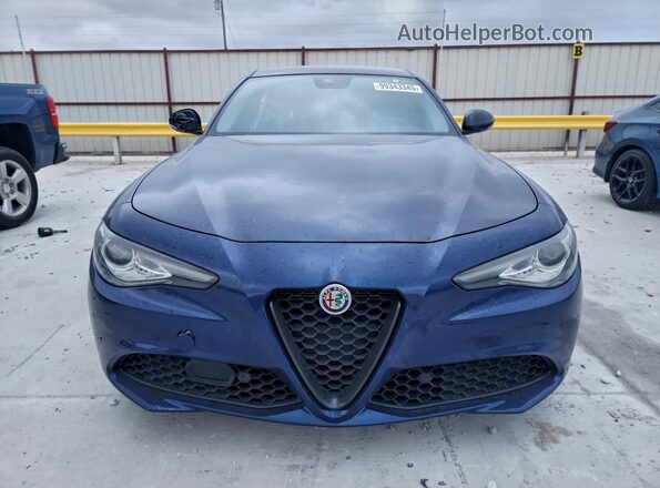 ZARFAMAN9M7642499 2021 ALFA ROMEO GIULIA Blue Դիմացի տեսք