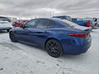 2021 Alfa Romeo Giulia Sport Blue vin: ZARFAMAN9M7642499