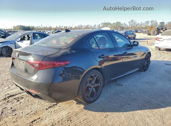 ZARFAMBN1K7603370 2019 ALFA ROMEO GIULIA Черный Задняя правая четверть