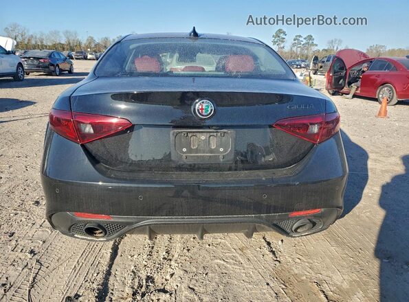 ZARFAMBN1K7603370 2019 ALFA ROMEO GIULIA Черный Вид сзади