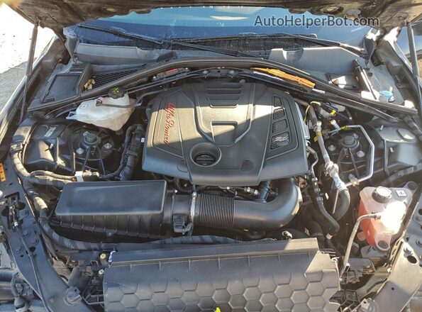 ZARFAMBN1K7603370 2019 ALFA ROMEO GIULIA Черный Вид задней части салона