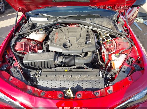 ZARFAMBN3P7676280 2023 ALFA ROMEO GIULIA Красный Вид сзади