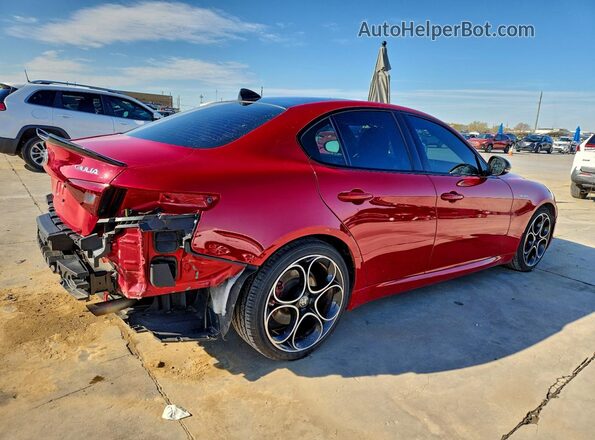 ZARFAMBN5N7660501 2022 ALFA ROMEO GIULIA Красный Задняя правая четверть