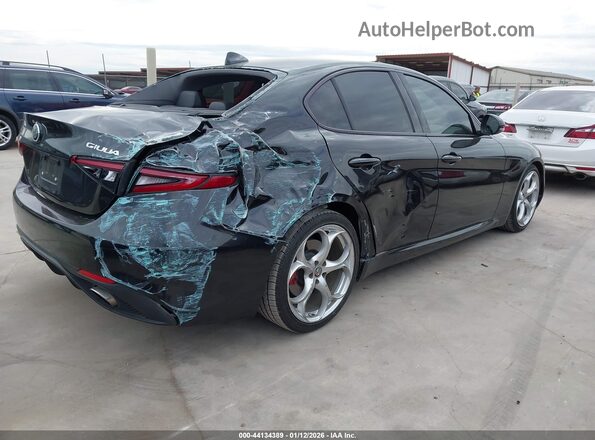 ZARFAMBN8K7604225 2019 ALFA ROMEO GIULIA Черный Задняя правая четверть