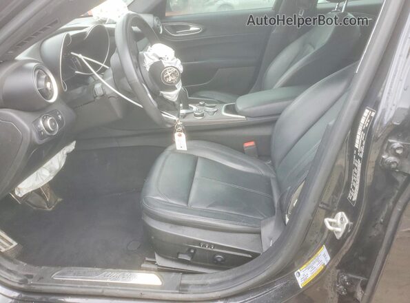 ZARFAMBN9N7660730 2022 ALFA ROMEO GIULIA Черный Вид салона спереди