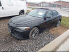 2022 Alfa Romeo Giulia Ti Awd Черный vin: ZARFANBN6N7655152