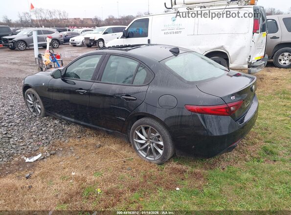 ZARFANBN6N7655152 2022 ALFA ROMEO GIULIA Черный Задняя левая четверть