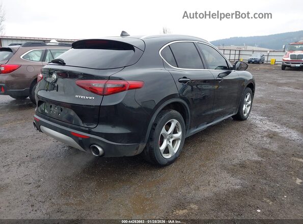 ZASFAKAN1J7B79825 2018 ALFA ROMEO STELVIO Black Rear right
