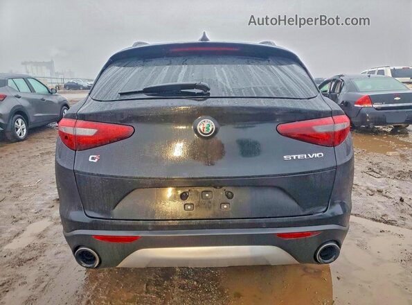 ZASFAKNN4J7B87816 2018 ALFA ROMEO STELVIO Черный Вид сзади