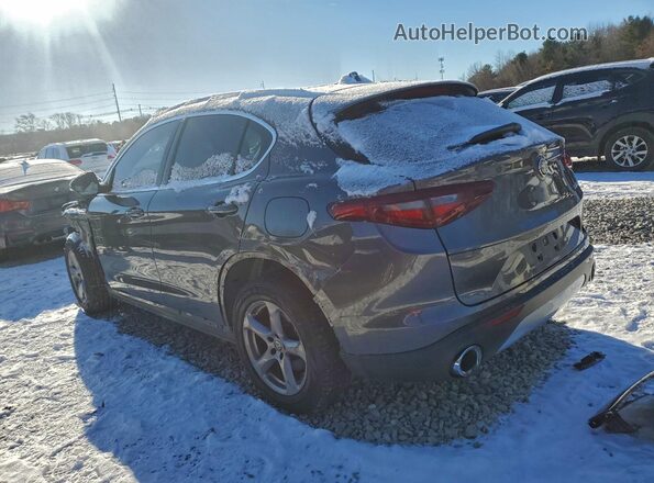 ZASPAJAN1M7D03532 2021 ALFA ROMEO STELVIO Серый Задняя левая четверть