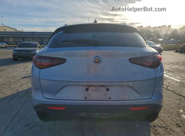ZASPAJAN8P7D55051 2023 ALFA ROMEO STELVIO Gray Rear view