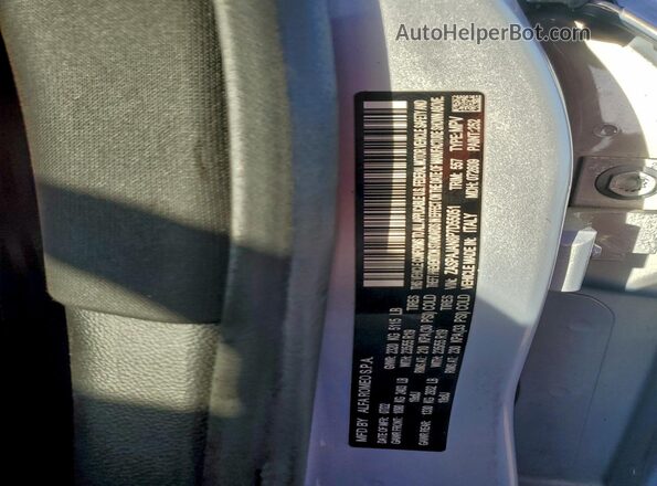 ZASPAJAN8P7D55051 2023 ALFA ROMEO STELVIO Gray VIN sticker view
