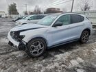 2021 Alfa Romeo Stelvio Sport Blue vin: ZASPAKAN1M7D09630