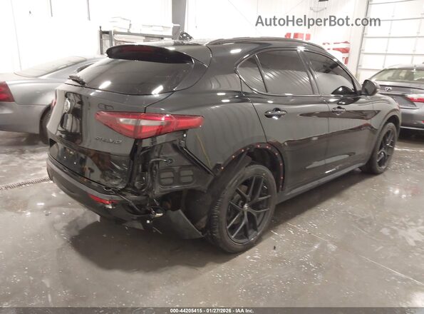ZASPAKBN0K7C37010 2019 ALFA ROMEO STELVIO Black Задня права чверть