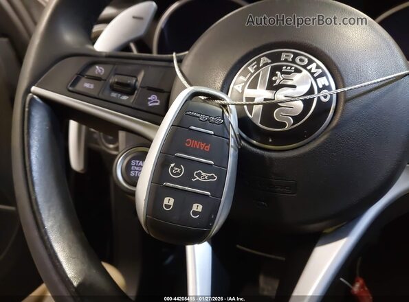 ZASPAKBN0K7C37010 2019 ALFA ROMEO STELVIO Black Вид панелі приладів