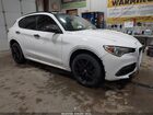 2020 Alfa Romeo Stelvio Ti Sport Awd Белый vin: ZASPAKBN0L7C76309