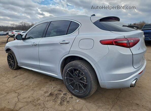 ZASPAKBN0L7C92364 2020 ALFA ROMEO STELVIO Серебряный Задняя левая четверть