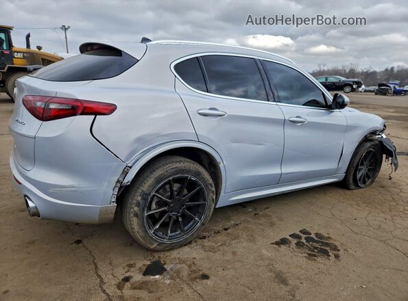 ZASPAKBN0L7C92364 2020 ALFA ROMEO STELVIO Серебряный Задняя правая четверть
