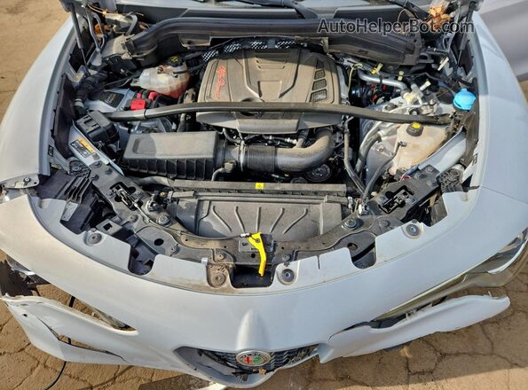 ZASPAKBN0L7C92364 2020 ALFA ROMEO STELVIO Серебряный Вид подкапотного пространства