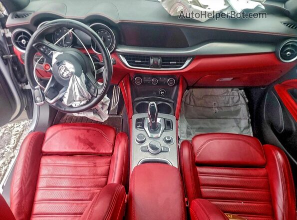 ZASPAKBN0L7C96639 2020 ALFA ROMEO STELVIO Серебряный Вид панели приборов