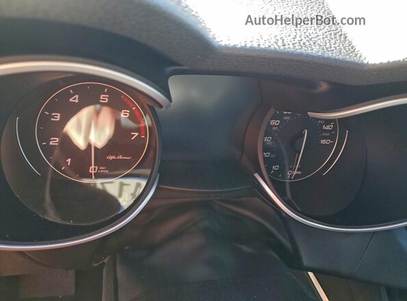 ZASPAKBN0N7D32459 2022 ALFA ROMEO STELVIO Белый Вид щитка приборов