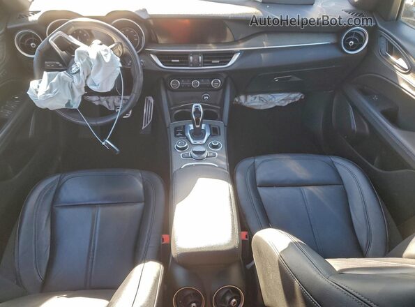 ZASPAKBN0N7D32459 2022 ALFA ROMEO STELVIO Белый Вид панели приборов