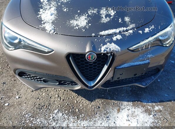 ZASPAKBN1K7C50994 2019 ALFA ROMEO STELVIO Коричневый Вид спереди