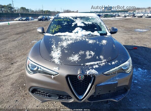 ZASPAKBN1K7C50994 2019 ALFA ROMEO STELVIO Коричневый Вид щитка приборов