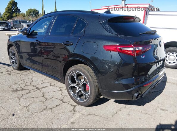 ZASPAKBN1P7D63609 2023 ALFA ROMEO STELVIO Black Trasero izquierdo