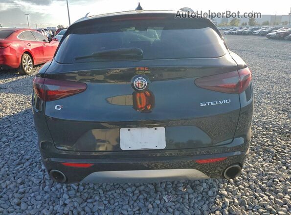 ZASPAKBN3L7C85893 2020 ALFA ROMEO STELVIO Black Widok z tyłu
