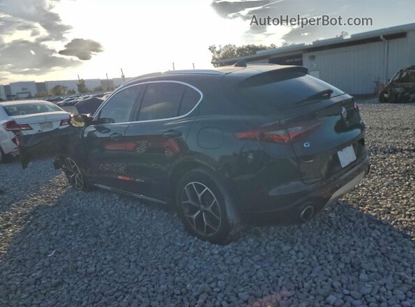 ZASPAKBN3L7C85893 2020 ALFA ROMEO STELVIO Black Tył lewy