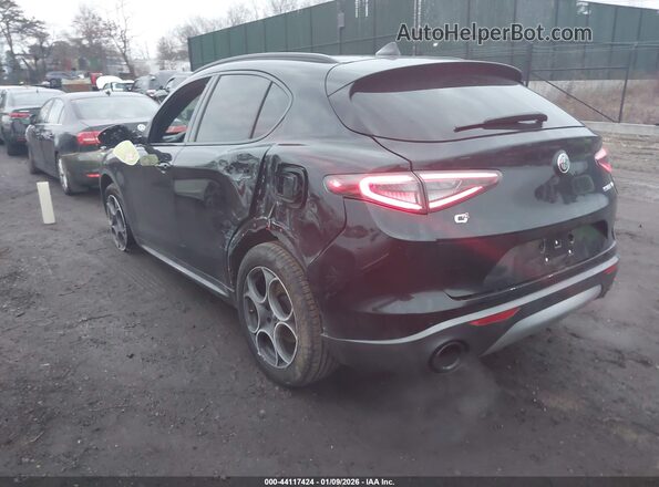 ZASPAKBN3R7D76302 2024 ALFA ROMEO STELVIO Black Задня ліва чверть
