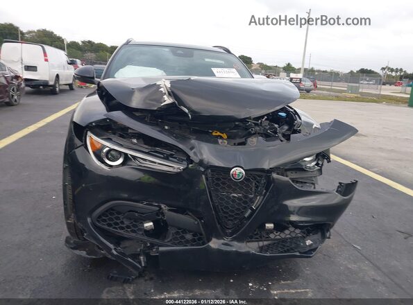 ZASPAKBN4M7D13976 2021 ALFA ROMEO STELVIO Black Вид щитка приладів