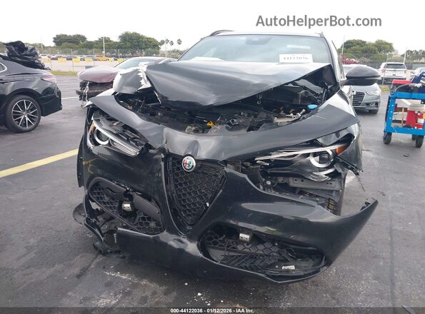 ZASPAKBN4M7D13976 2021 ALFA ROMEO STELVIO Black Вид спереду