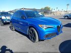 2022 Alfa Romeo Stelvio Veloce Ti Awd Blue vin: ZASPAKBN5N7D42565