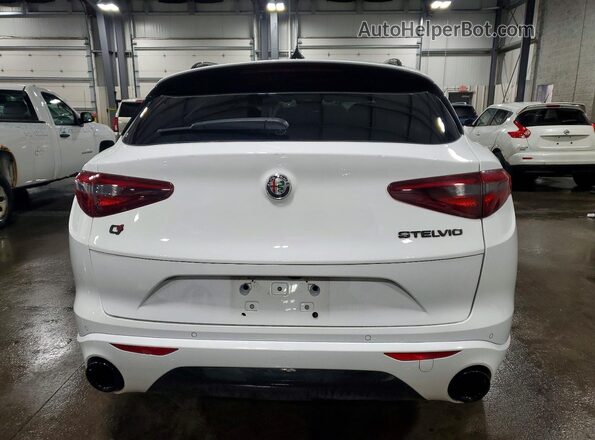 ZASPAKBN6L7C97097 2020 ALFA ROMEO STELVIO White Vista trasera